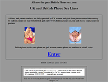 Tablet Screenshot of british-phone-sex.com